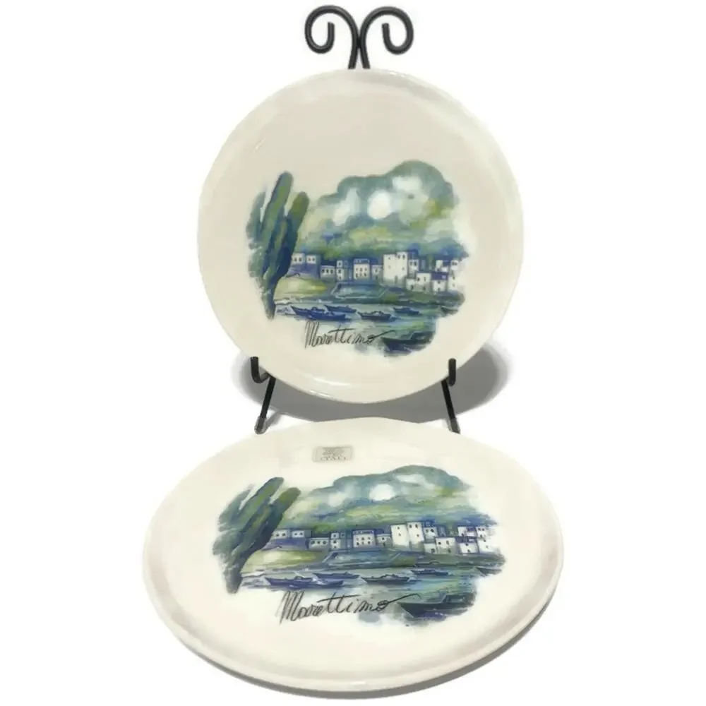 Ceramica Cuore Marettimo Seaside Plates 9.75